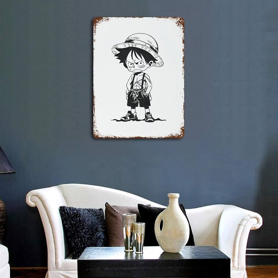 ワンピース　立て看板　新品 Amazon.co.jp: ブリキ看板 ワンピース ルフィ ONE PIECE ギア5